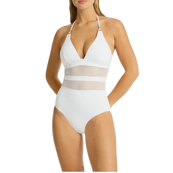 SEA LEVEL Drift Halter Swimsuit! Retail $144 - Picture 7 of 8